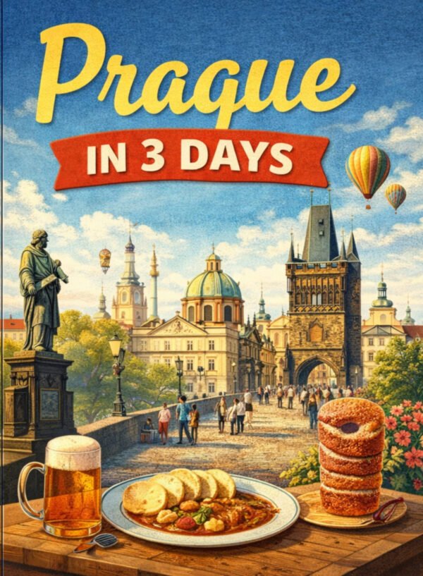 Prague in 3 Days: A Practical Guide for First-Time Visitors Edition: 2026 EBOOK