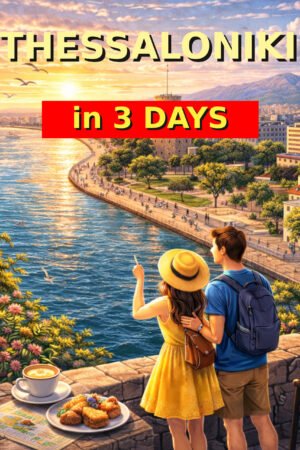 CoverThessaloniki3daysENGtitle Thessaloniki in 3 Days: A Practical Guide for First-Time Visitors Edition: 2026 EBOOK
