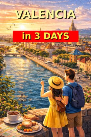 CoverValencia3daysENGtitle Valencia in 3 Days: A Practical Guide for First-Time Visitors Edition: 2026 EBOOK