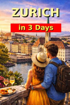 CoverZurichin3daysENGtitle Zurich in 3 Days: A Practical Guide for First-Time Visitors Edition: 2026 EBOOK