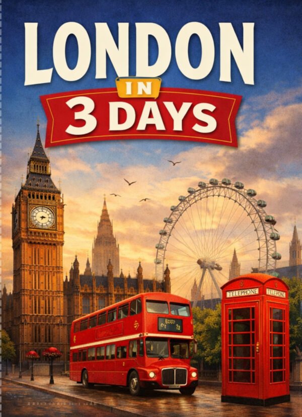 London in 3 Days: A Practical Guide for First-Time Visitors Edition: 2026 EBOOK