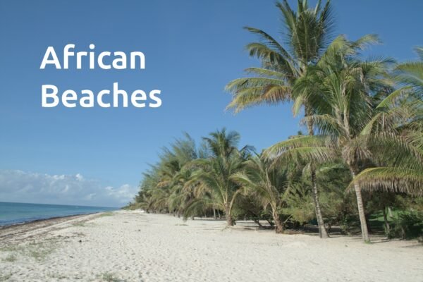 African Beaches Wall Calendar 2027