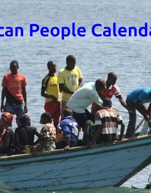 African People Wall Calendar 2027