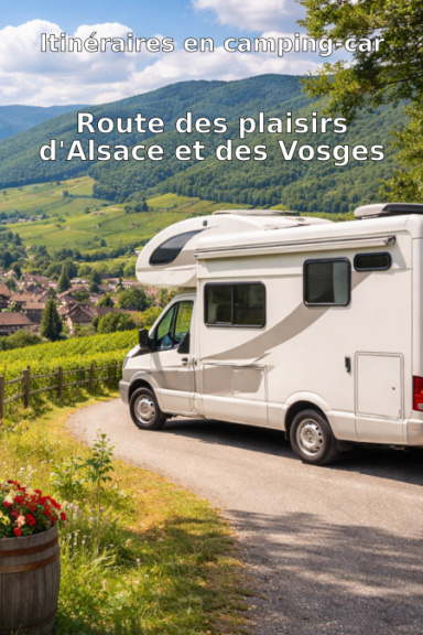 Itinéraires en camping-car: Route des plaisirs d'Alsace et des Vosges